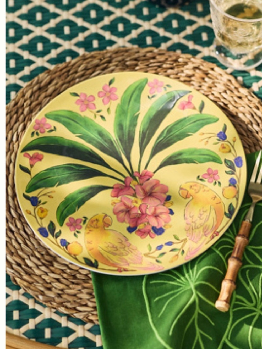 New Farm Rio Plate Set bird 🦢 🍽️